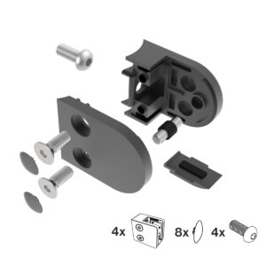 Klamra szkła A-BL/200P-042-set4