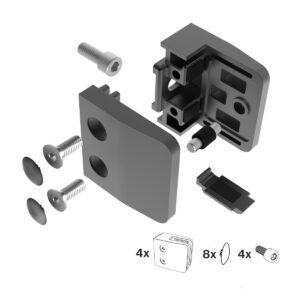Uchwyt szkła A-BL/2600-000-set4