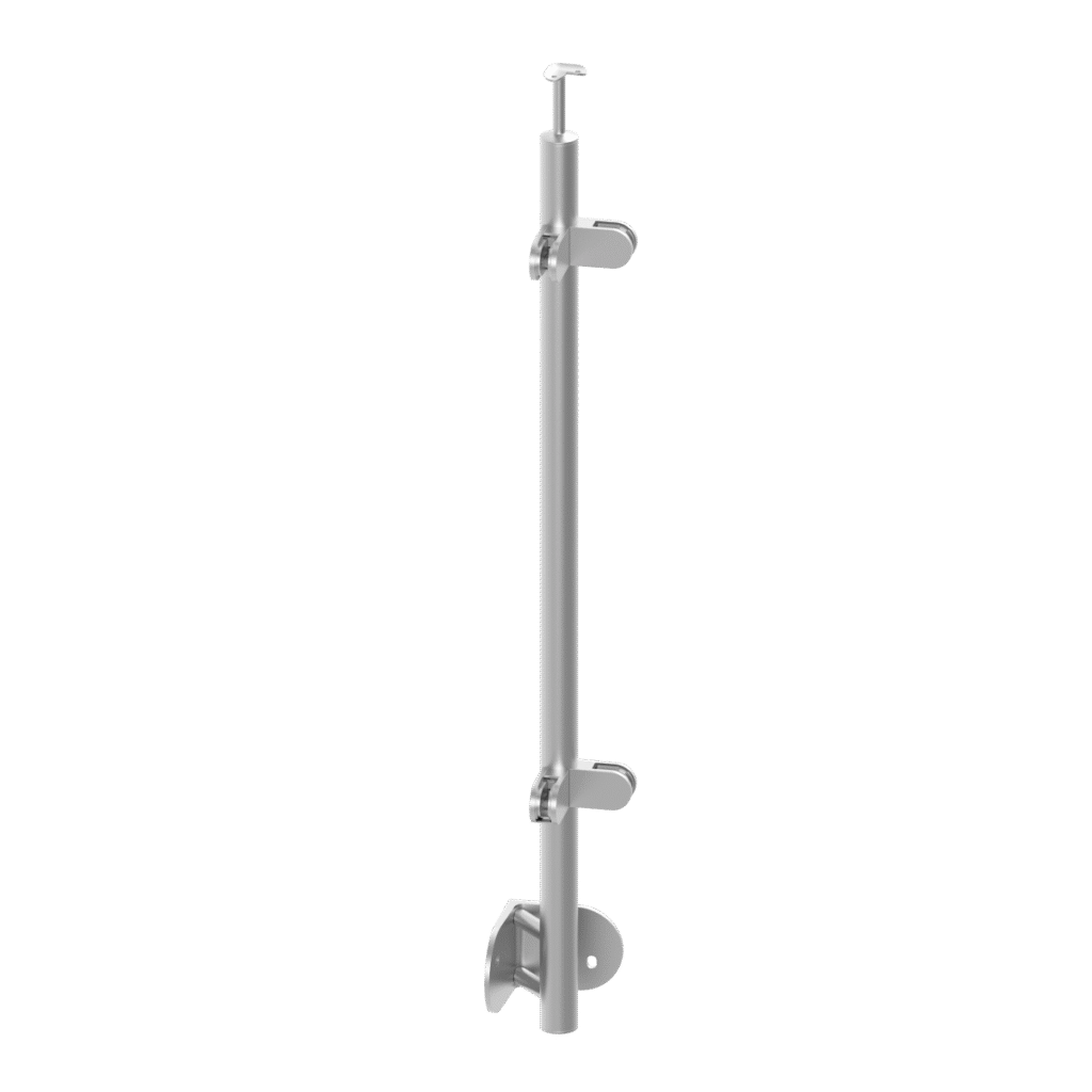 Słupek nierdzewny -prosto A-BR100-4G90-IN-250P