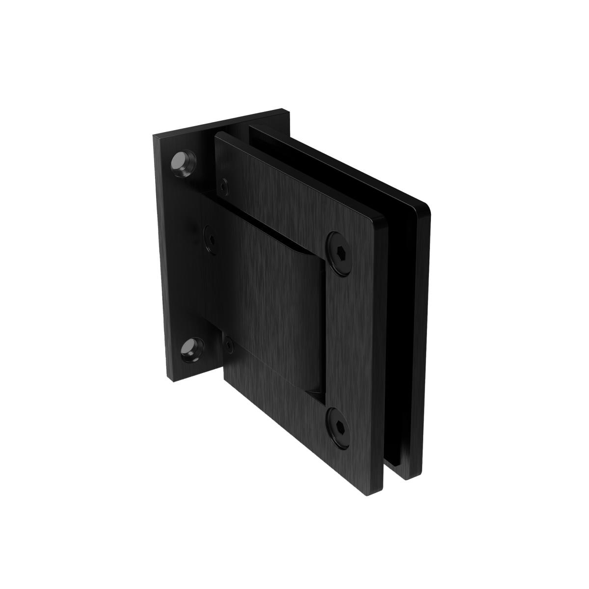 Zawias do drzwi szklanych hydraulik GS-BLACK/D-B-991-10/S-B