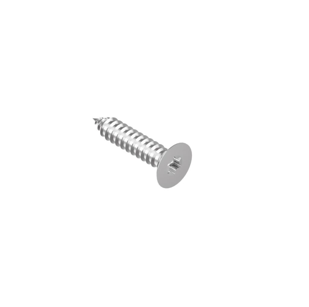 Wkręt do blachy z łbem stożkowym-TORX, nierdzewny A-DIN 7982C-TX-A2 4,2x22