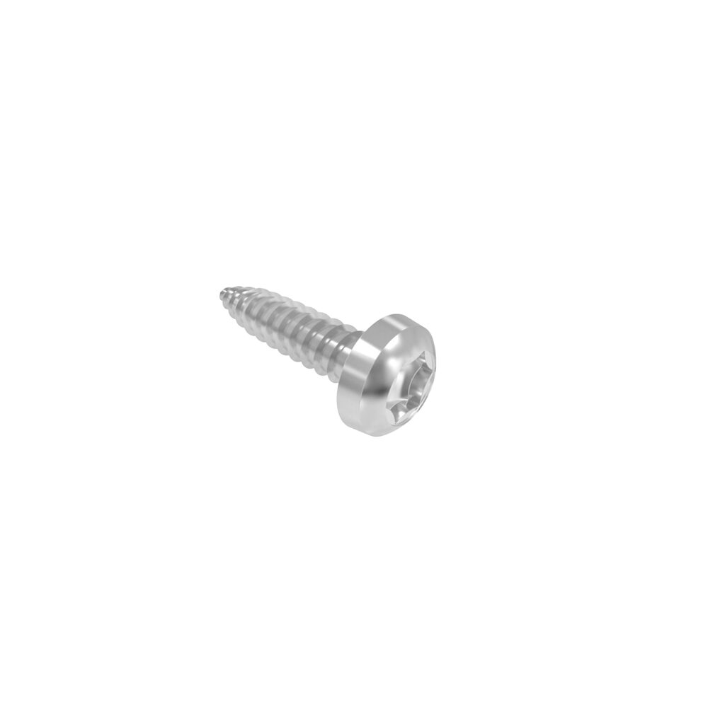 Wkręt do blachy z łbem cylindrycznym-TORX, nierdzewny A-DIN 7981C-A2-TX 4,2x60
