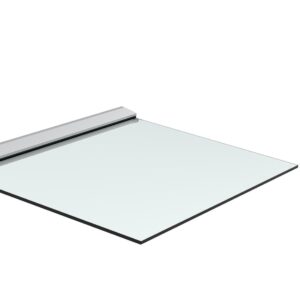 Aluminiowa daszka szklana profil AL/PR7-1500-N-E-SET2
