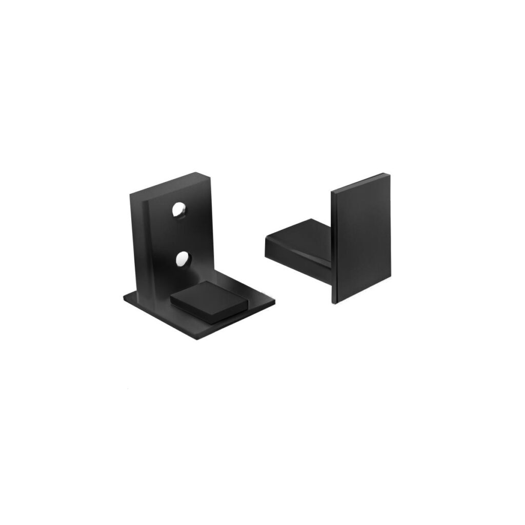 Francuskie okno Aluminiowa rama bez szkła GS/FRB10-BK-CAP-N-EB