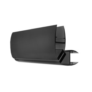 Listwa uszczelniająca drzwi para 90° black GS-BLACK/D-T103-8/N/T