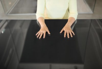zabudowa wewnętrzna - Blaty szklane